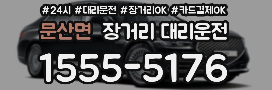 문산면 장거리 대리운전
