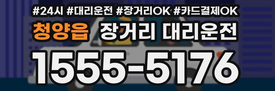 청양읍 장거리 대리운전