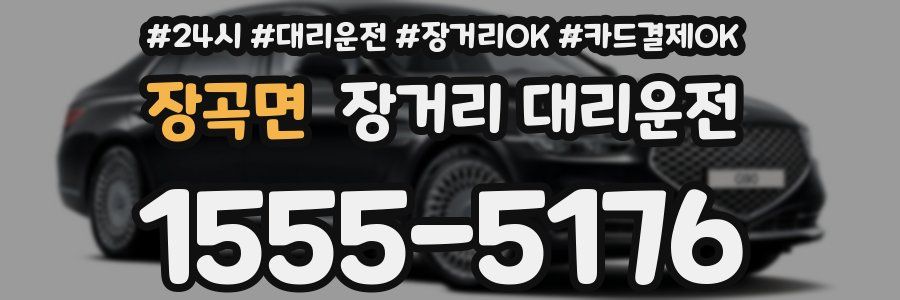 장곡면 장거리 대리운전