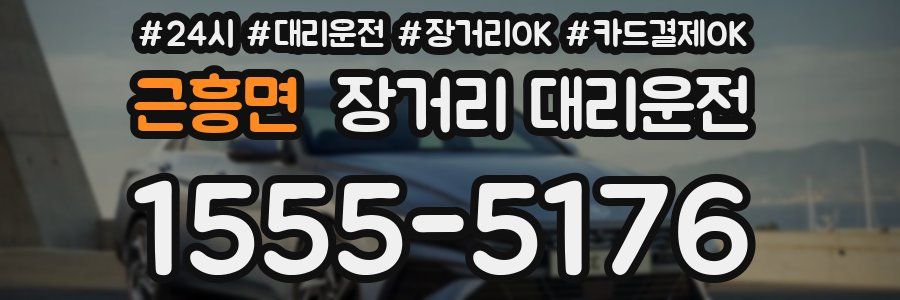 근흥면 장거리 대리운전