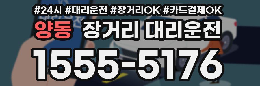 양동 장거리 대리운전