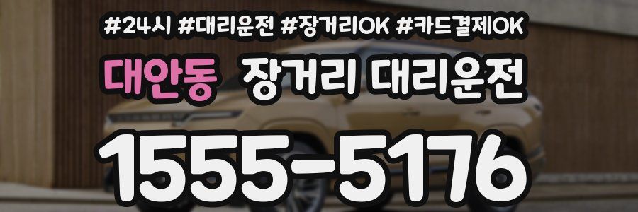 대안동 장거리 대리운전