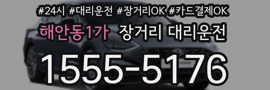 해안동1가 장거리 대리운전