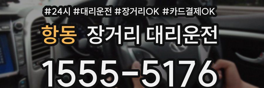 항동 장거리 대리운전