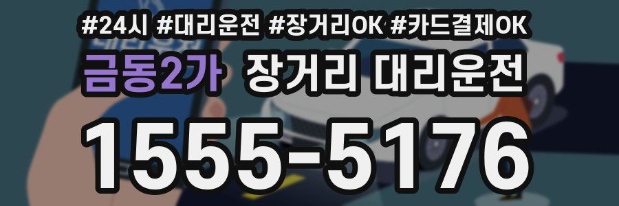 금동2가 장거리 대리운전