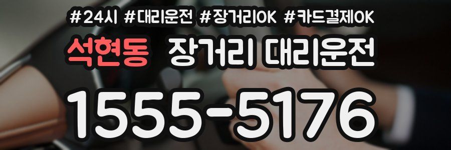석현동 장거리 대리운전