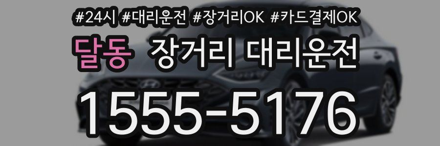 달동 장거리 대리운전