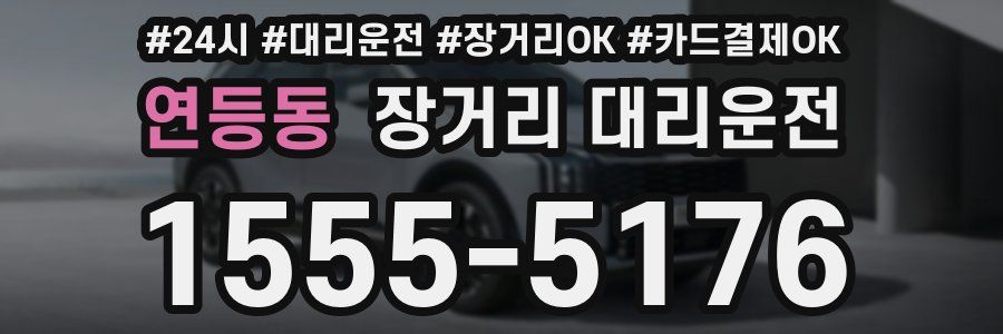 연등동 장거리 대리운전