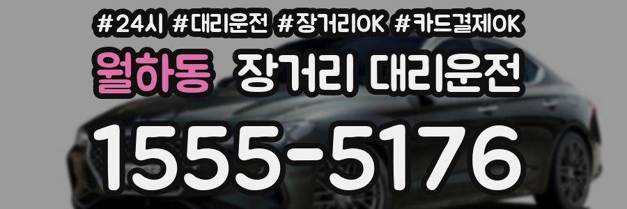 월하동 장거리 대리운전