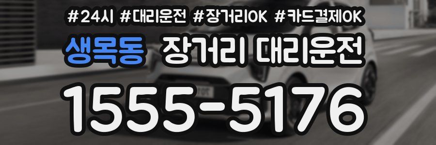 생목동 장거리 대리운전