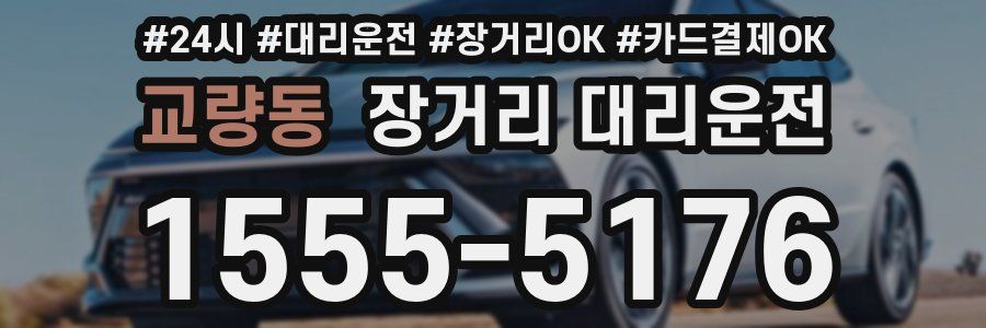 교량동 장거리 대리운전