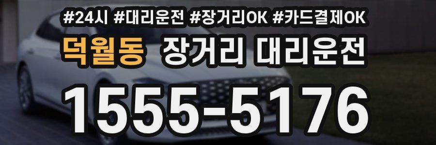 덕월동 장거리 대리운전
