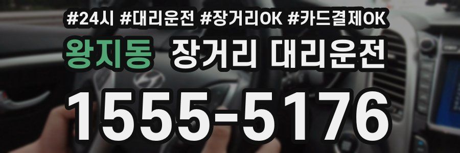 왕지동 장거리 대리운전