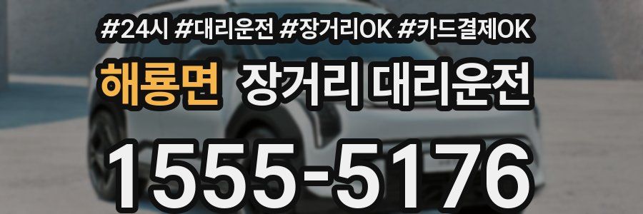 해룡면 장거리 대리운전