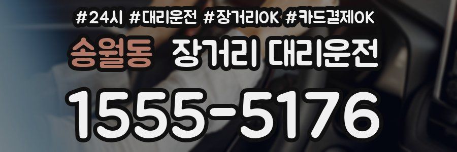 송월동 장거리 대리운전