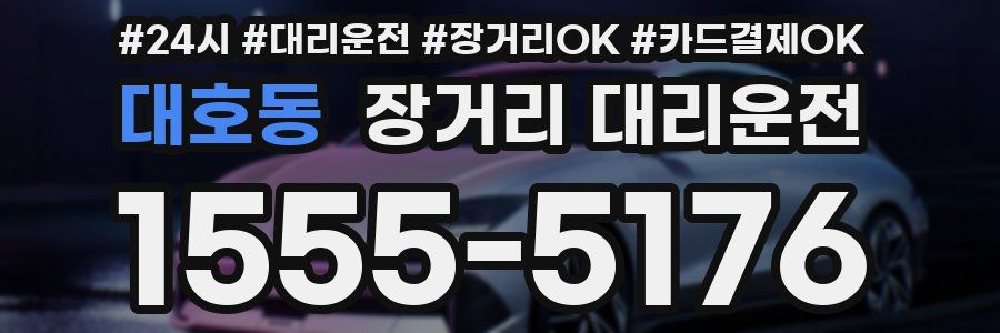 대호동 장거리 대리운전