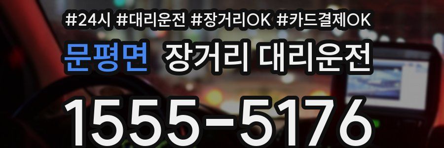 문평면 장거리 대리운전