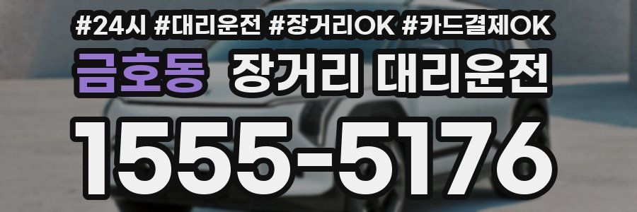 금호동 장거리 대리운전