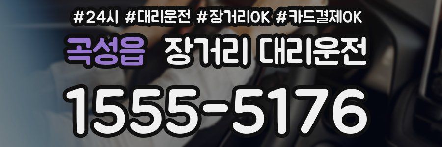 곡성읍 장거리 대리운전