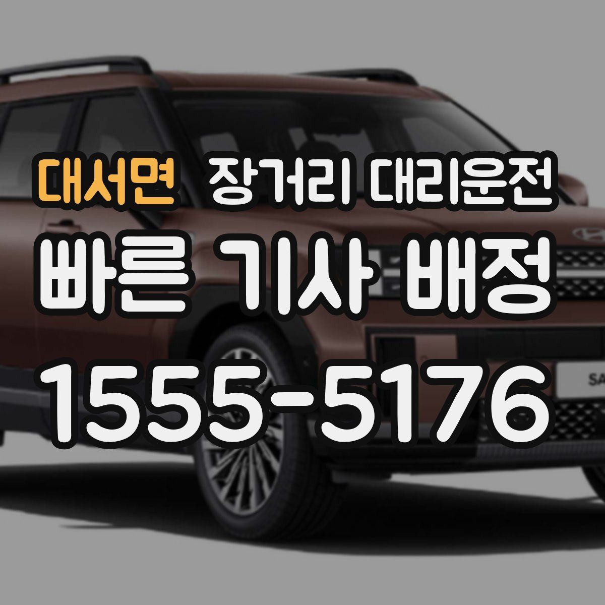 대서면 장거리 대리운전
