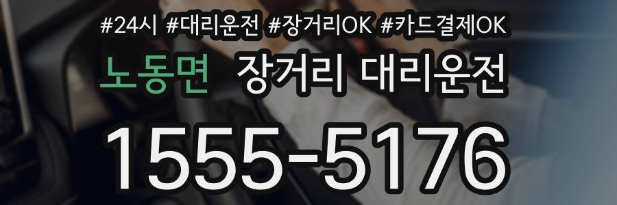 노동면 장거리 대리운전