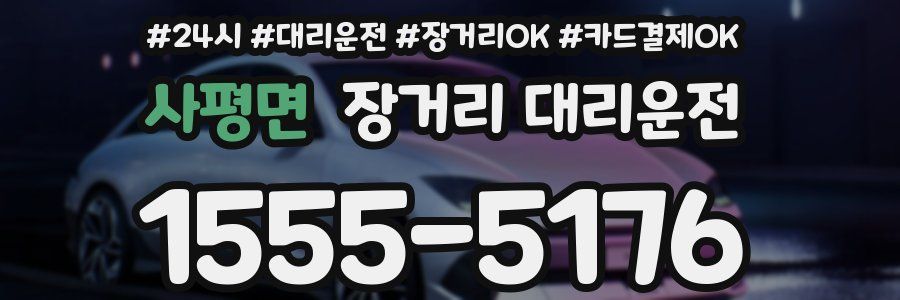 사평면 장거리 대리운전