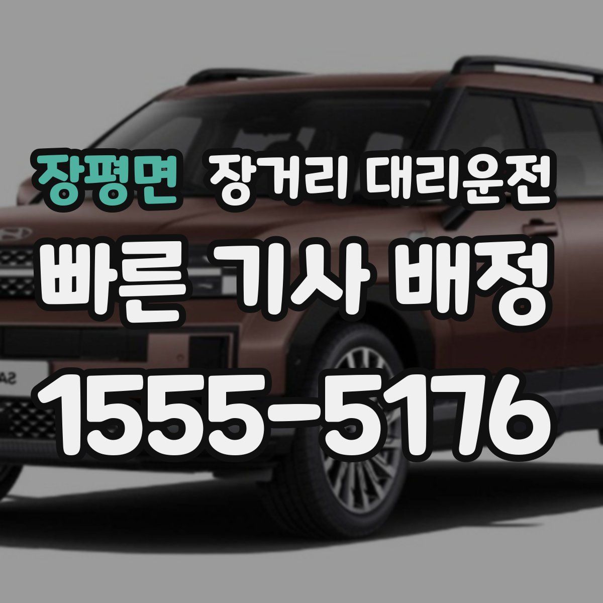 장평면 장거리 대리운전