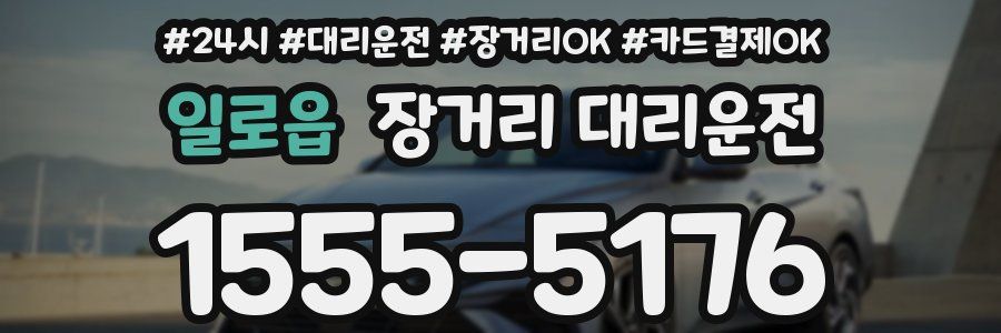 일로읍 장거리 대리운전