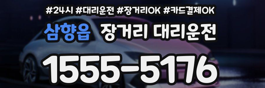 삼향읍 장거리 대리운전