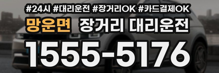 망운면 장거리 대리운전