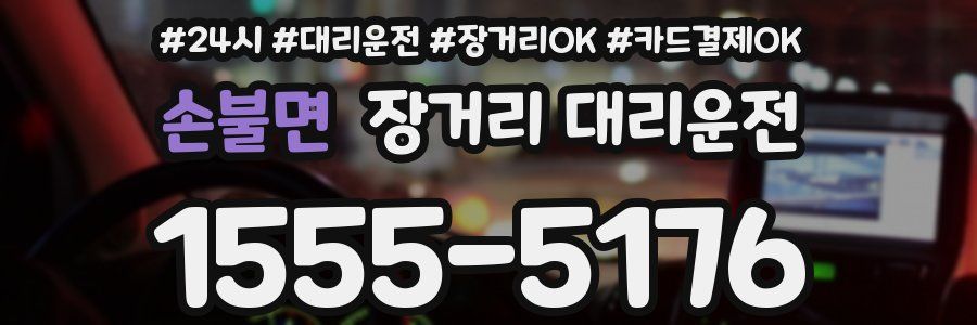 손불면 장거리 대리운전