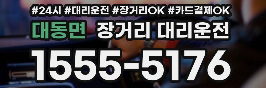 대동면 장거리 대리운전