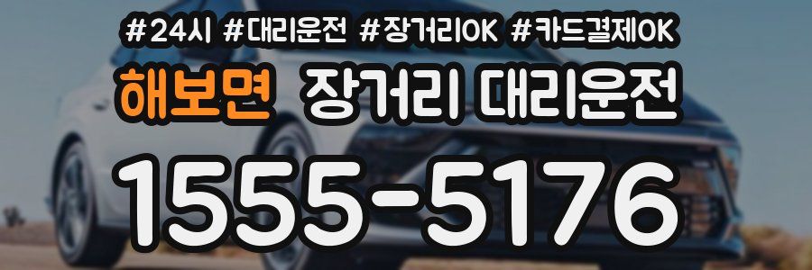 해보면 장거리 대리운전