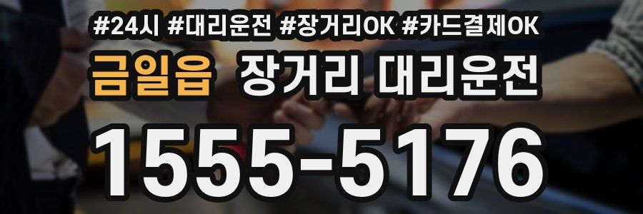 금일읍 장거리 대리운전