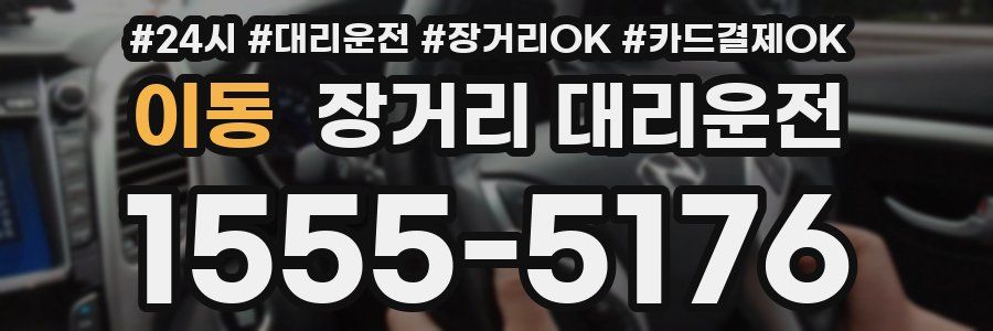 이동 장거리 대리운전