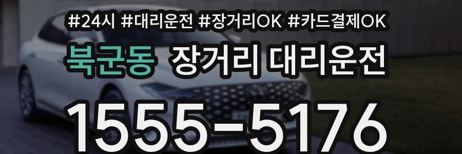 북군동 장거리 대리운전