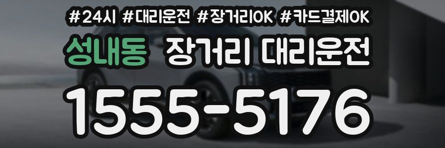 성내동 장거리 대리운전