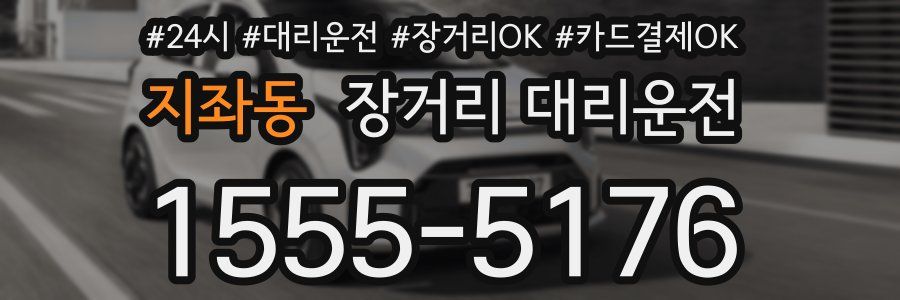 지좌동 장거리 대리운전