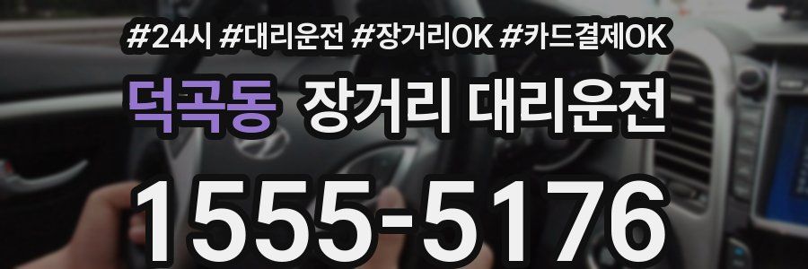 덕곡동 장거리 대리운전