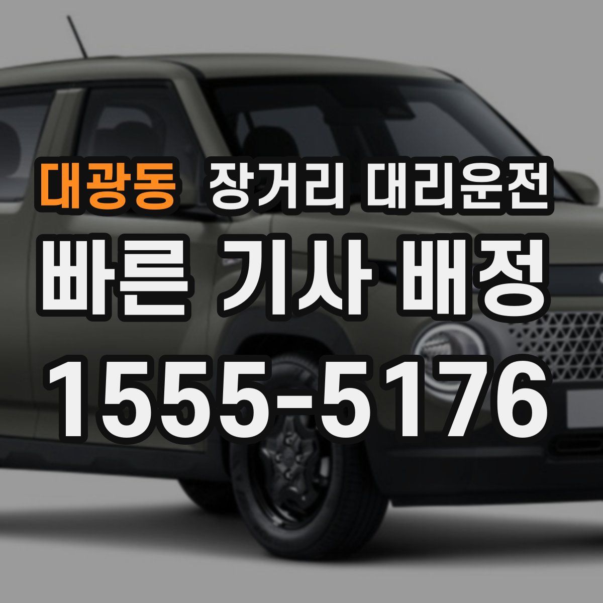 대광동 장거리 대리운전