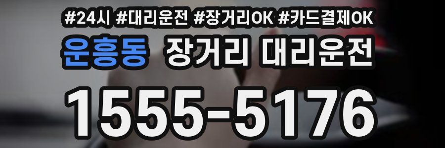 운흥동 장거리 대리운전