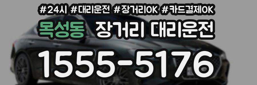 목성동 장거리 대리운전
