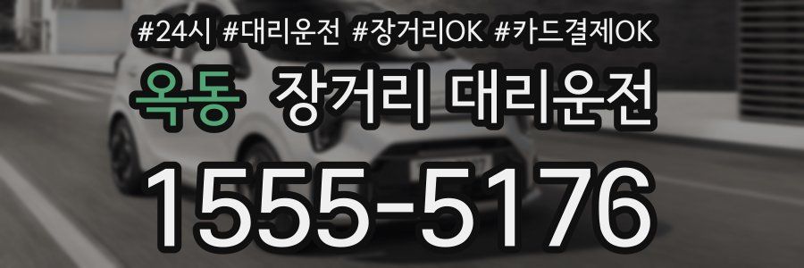 옥동 장거리 대리운전