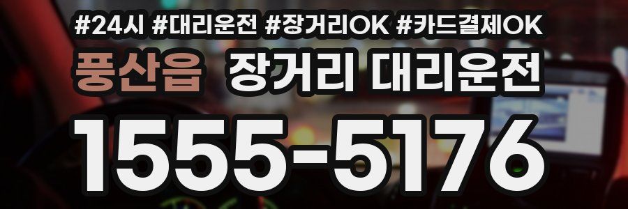 풍산읍 장거리 대리운전