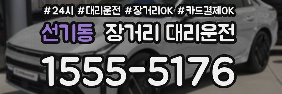 선기동 장거리 대리운전