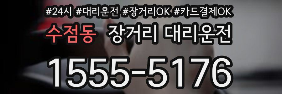 수점동 장거리 대리운전
