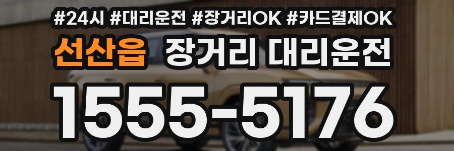선산읍 장거리 대리운전