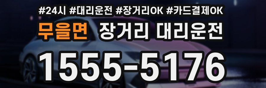 무을면 장거리 대리운전