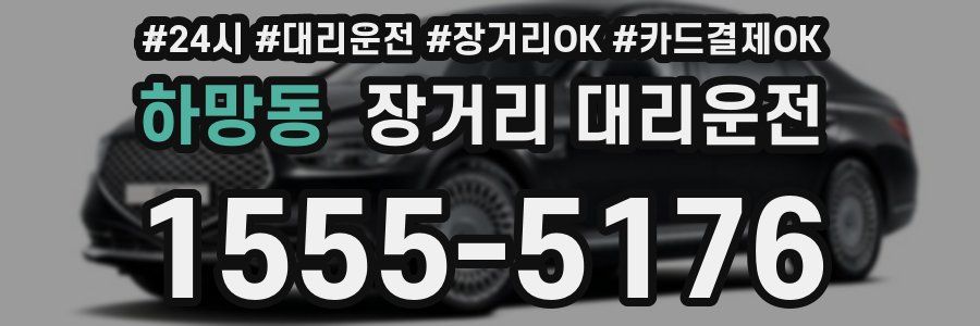 하망동 장거리 대리운전
