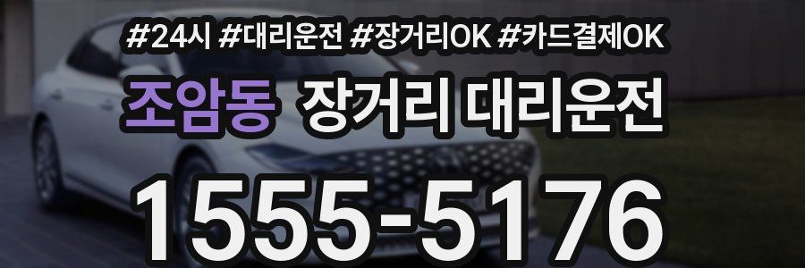 조암동 장거리 대리운전